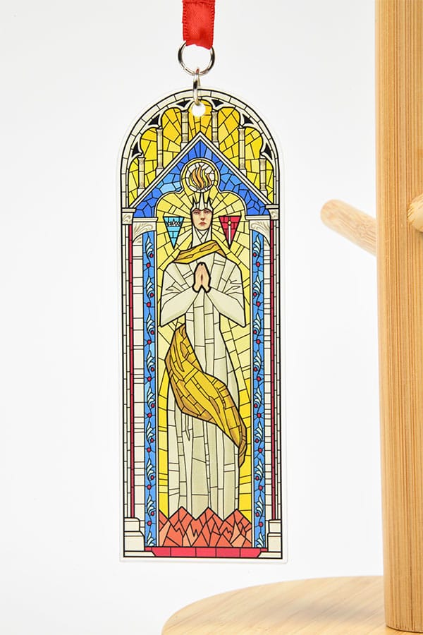 Exquisite Andraste Stained Glass Hanging Ornament for Dragon Age Christmas Trees