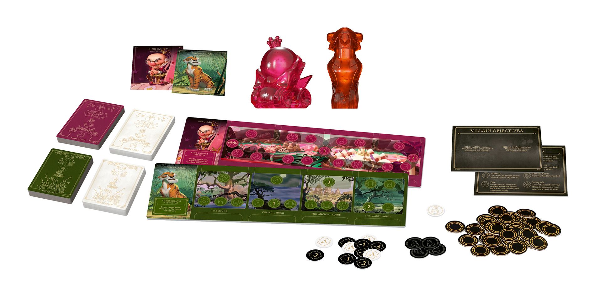 Disney Villainous Sugar and Spite Stand - Alone Expansion Card Game