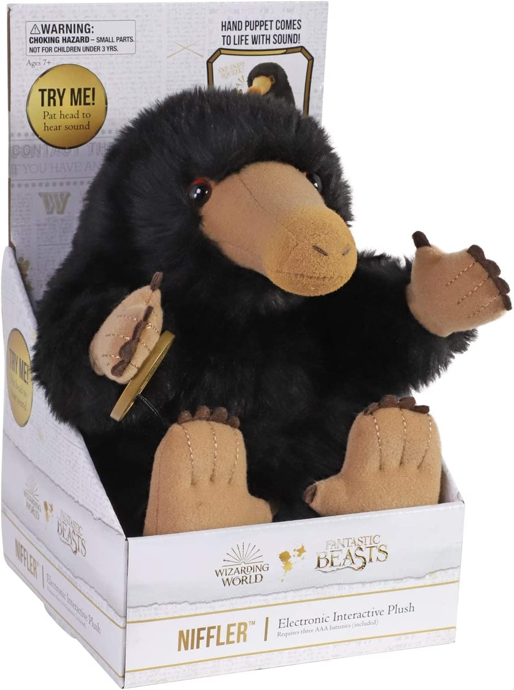 Magical and Interactive Fantastic Beasts Niffler Plush Toy
