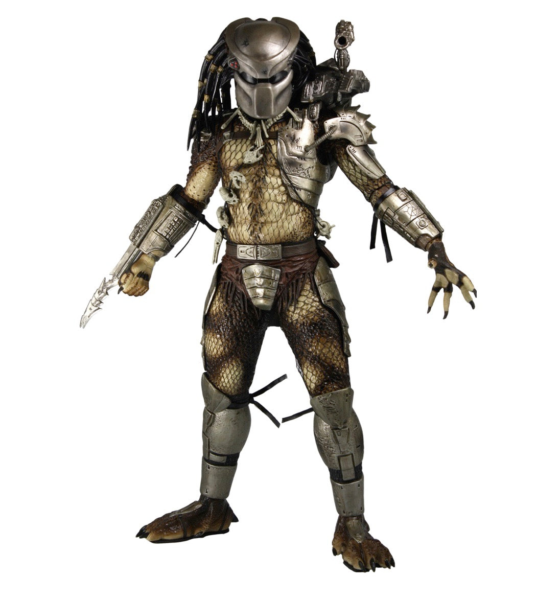 NECA 1/4 Scale Collectible Action Figure of Jungle Hunter Predator from the 1987 Film with LED Lights