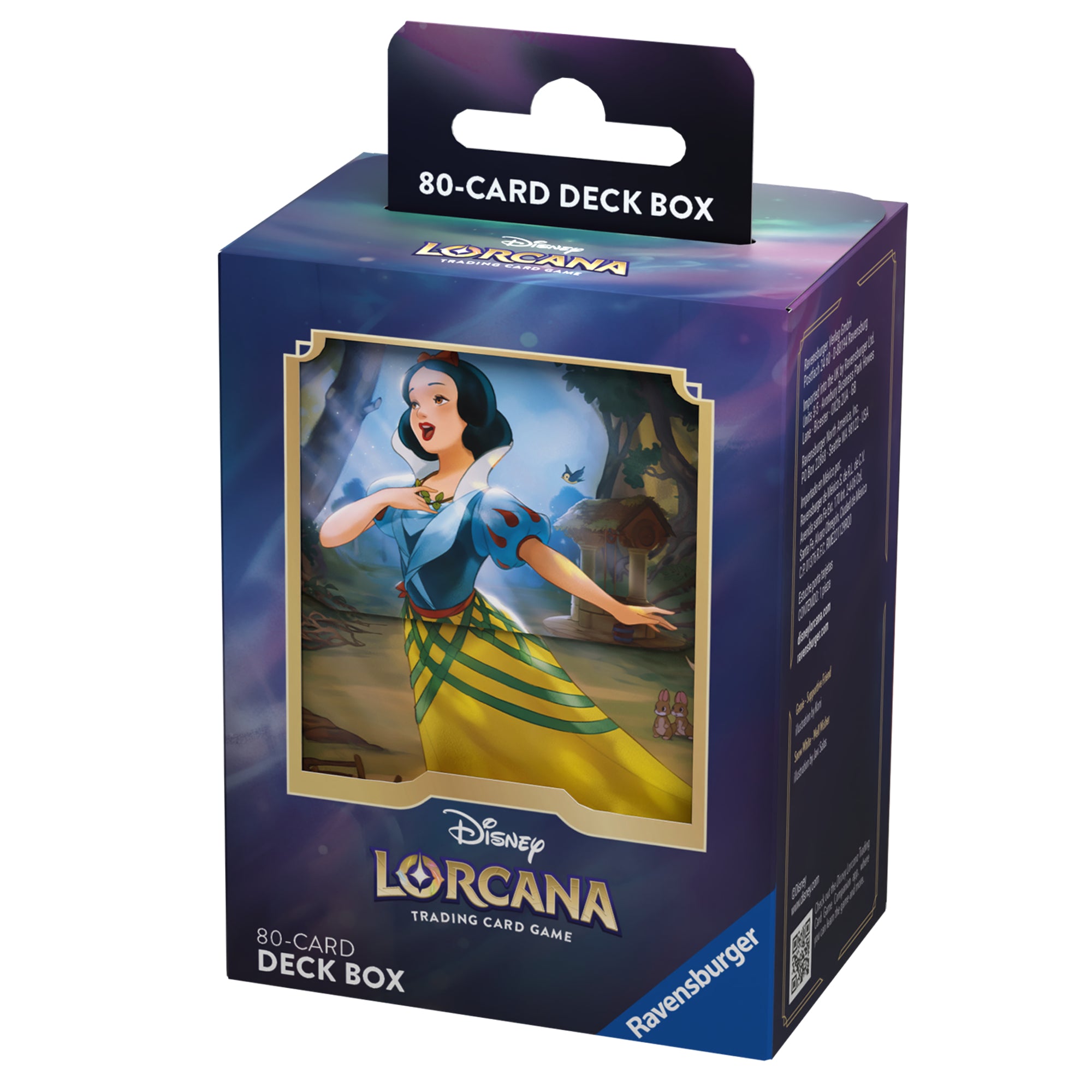 Disney Lorcana TCG Ursula's Return Deck Box with Snow White Design