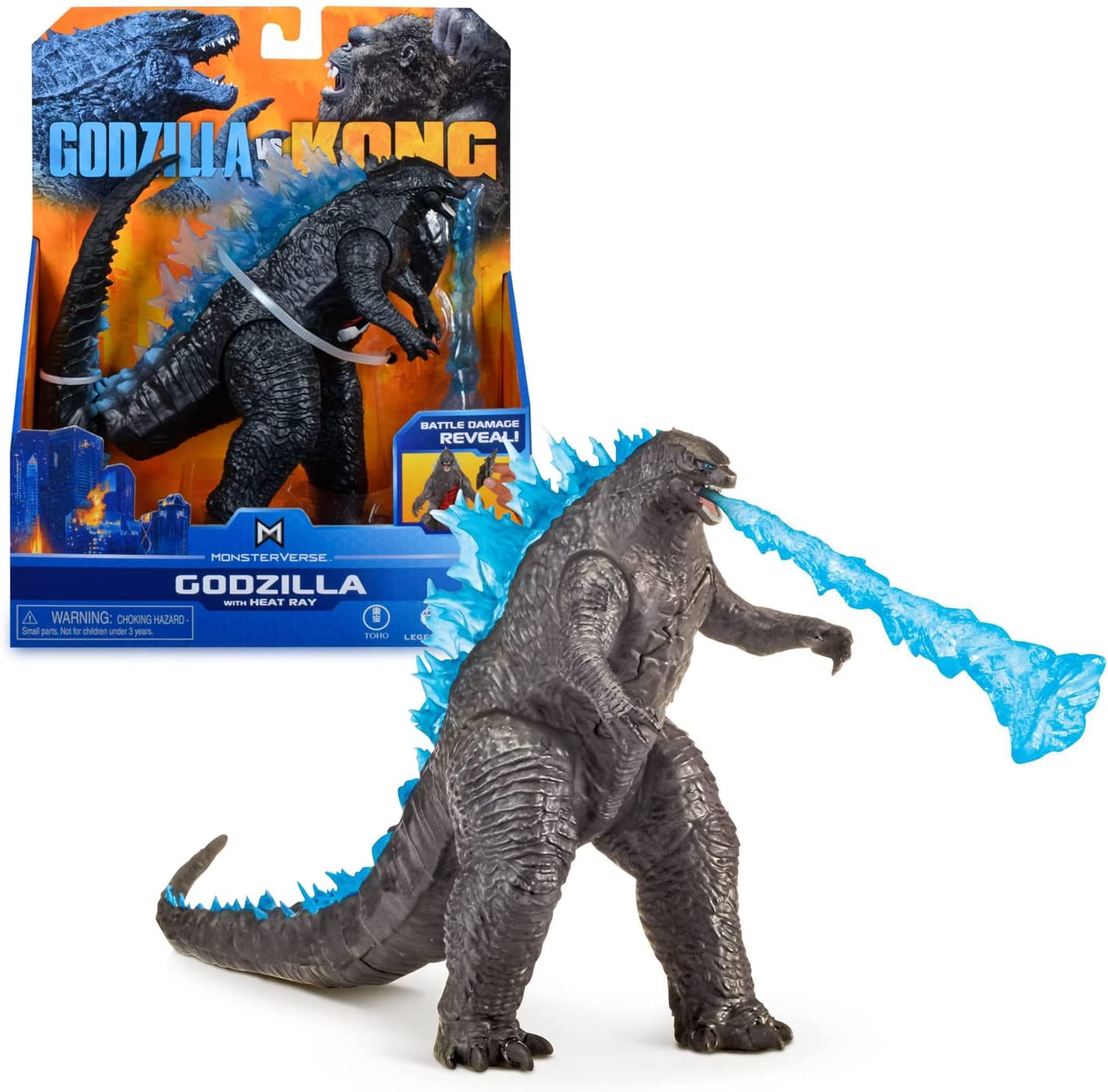 Monsterverse Godzilla Vs Kong 6 - Hollow Earth Godzilla Heat Wave Action Figure