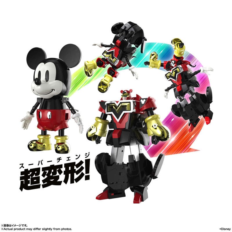 Disney Chogokin Super - Transforming Mickey Mouse Action Figure by Kunio Okawara