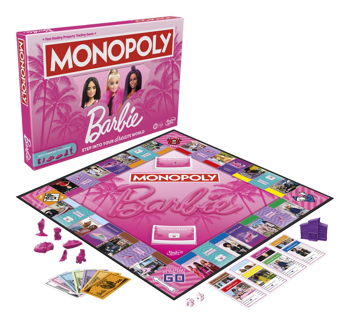 Barbie Themed Monopoly Board Game - An Exciting Family Entertainment
