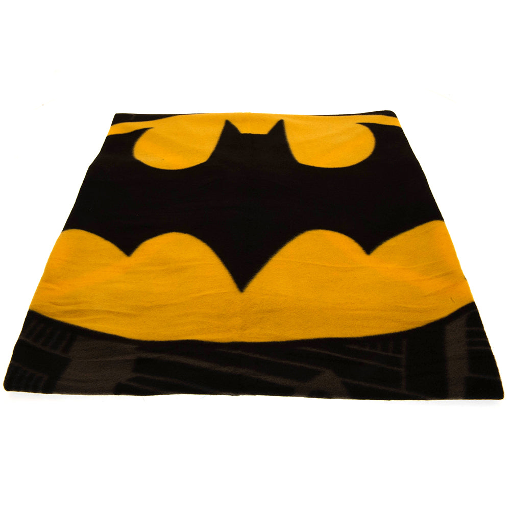 Super Soft 100% Polyester Batman Logo Fleece Blanket
