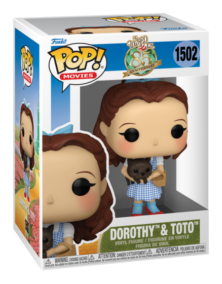 Dorothy & Toto The Wizard of Oz Collectible Funko POP! Vinyl Statue Figure