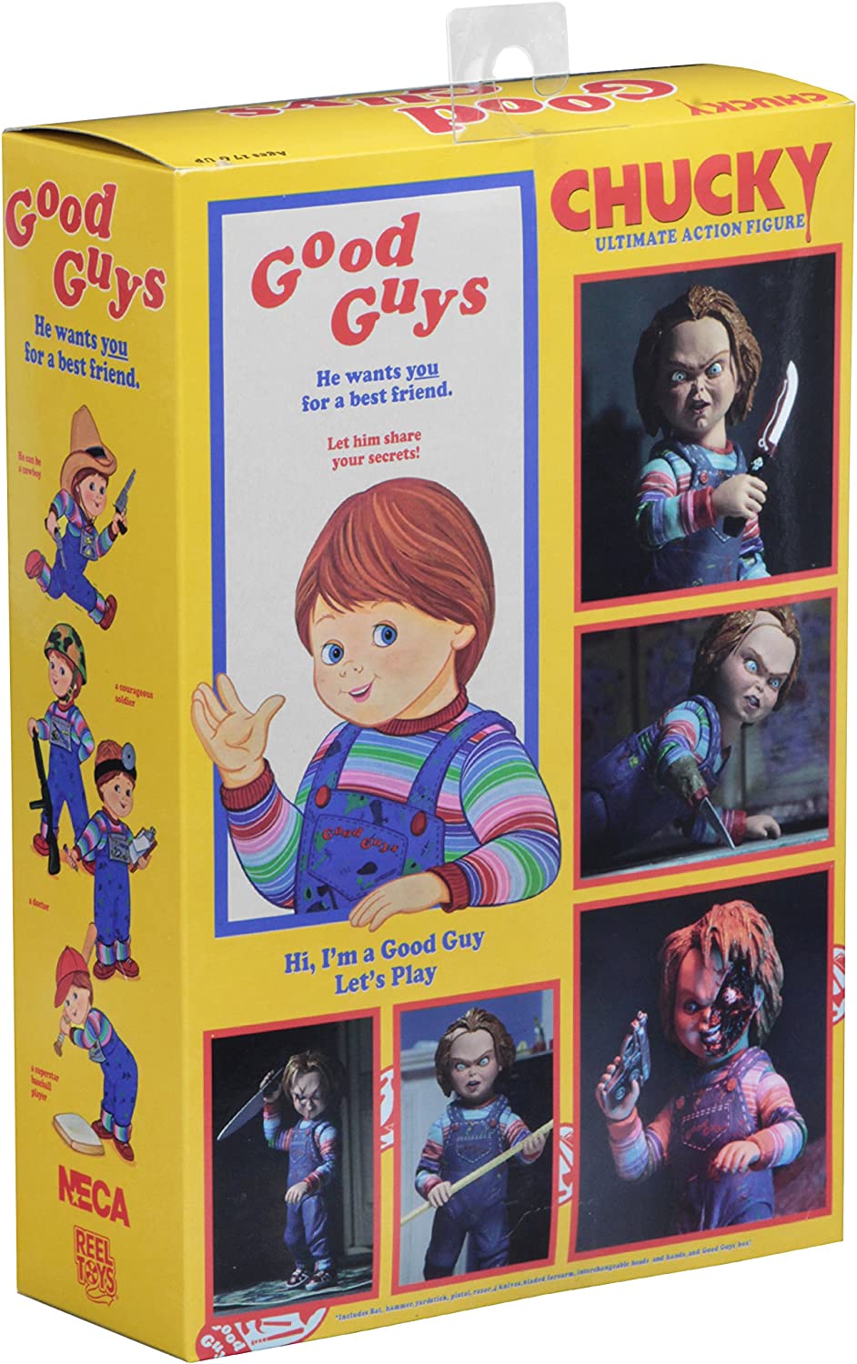 NECA Ultimate 7 - Child's Play Chucky Action Figure for Horror Fans