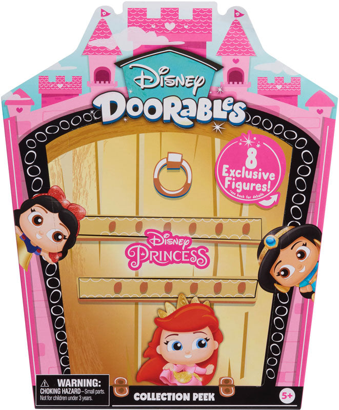Disney Doorables Glitter and Gold Princess Peek - Exclusive Collectible Set