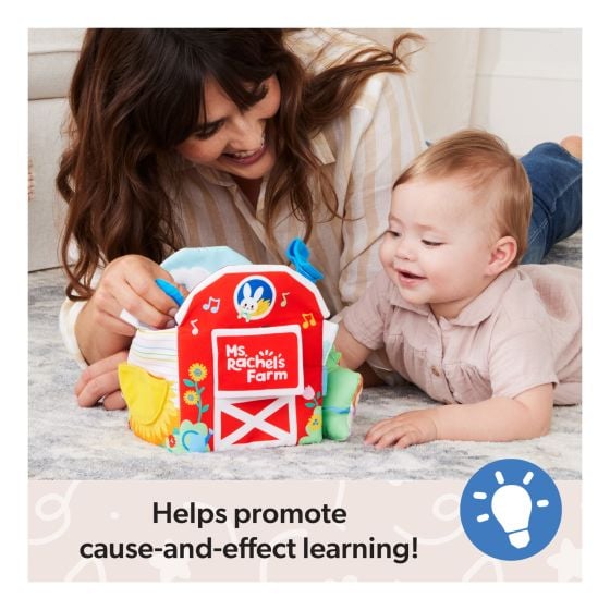 Ms Rachel's Sensory Development Farm-Themed Learning Toy for Babies