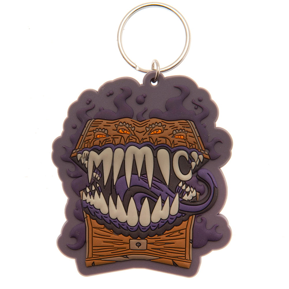 High - Quality PVC Dungeons & Dragons Themed Keyring for Key, Bag and Belt Attachment