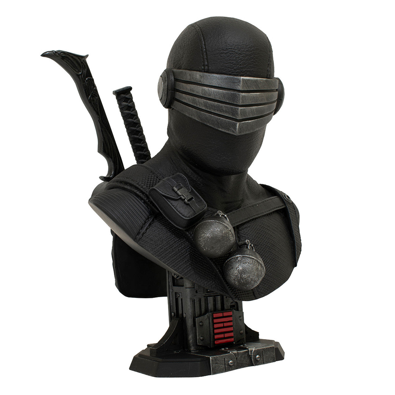 Diamond Select Collectible G.I. Joe Legends 3D Representation Snake Eyes Half-Scale Limited Edition Statue Bust