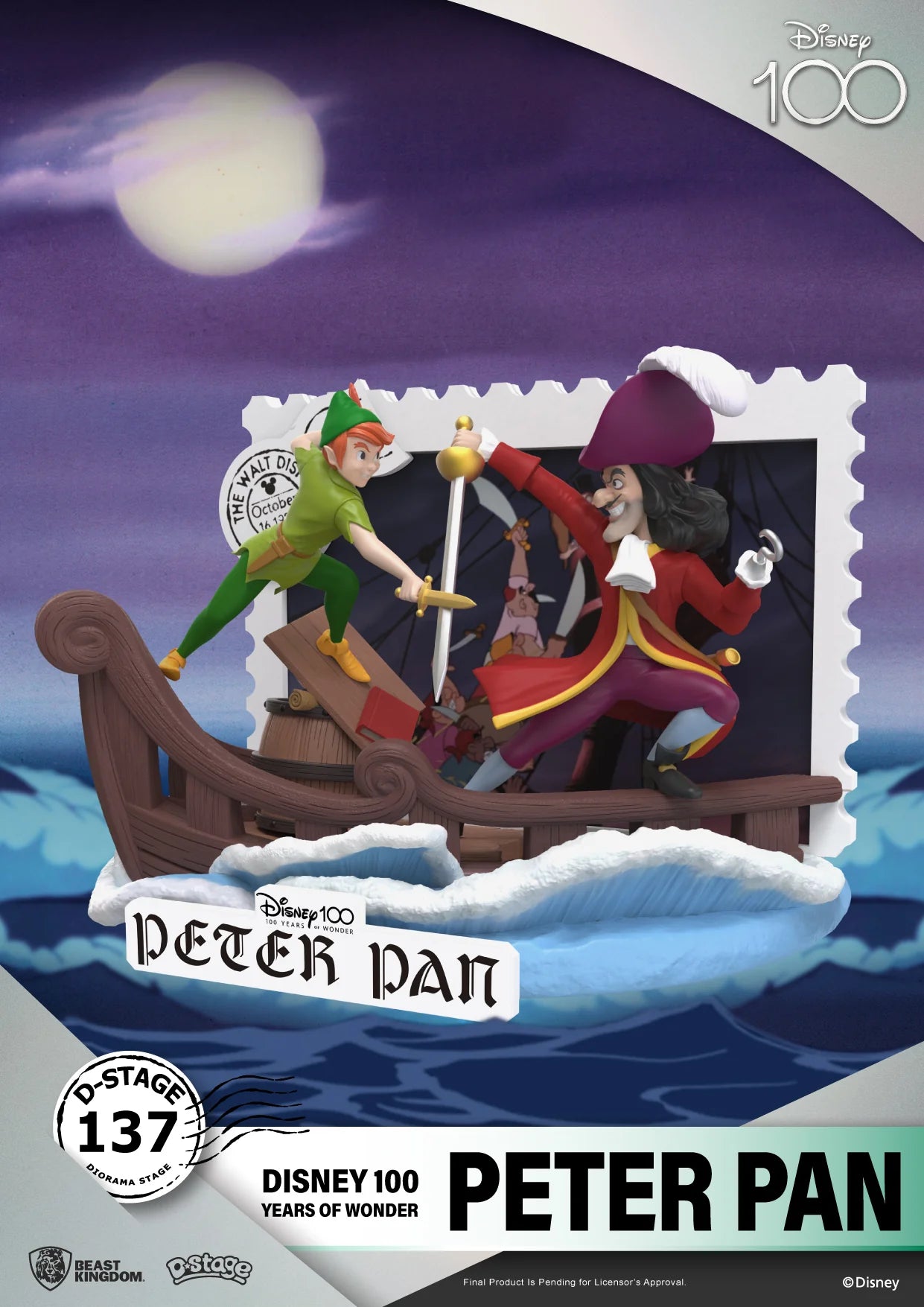 Beast Kingdom Disney 100th Anniversary Peter Pan Collectible Statue