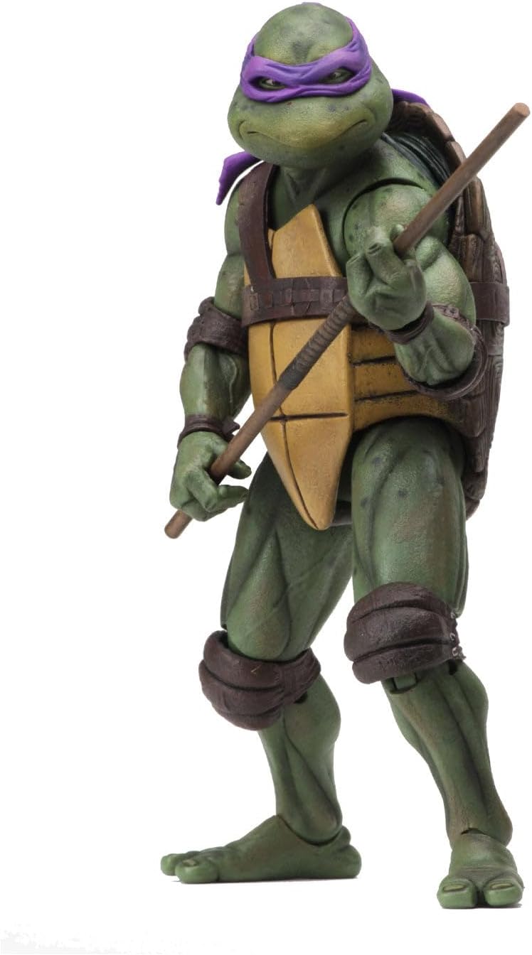 NECA 7-Inch Highly Detailed 1990 Movie Donatello Teenage Mutant Ninja Turtles Action Figure