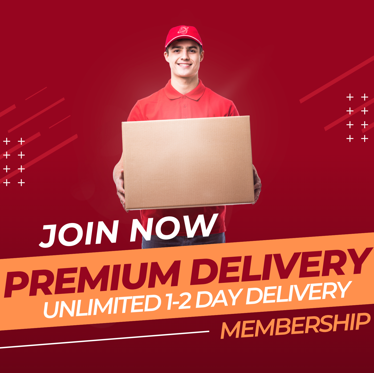 One - Year Fancy Premium Unlimited Delivery Service