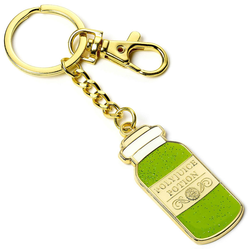 Harry Potter Polyjuice Potion Inspired Metal Charm Keyring