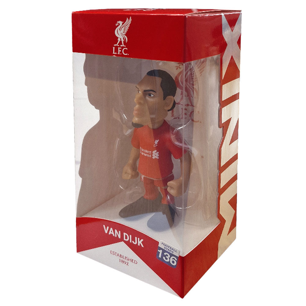 Collectible Liverpool FC MINIX Figurine of Virgil Van Dijk, the Football Star