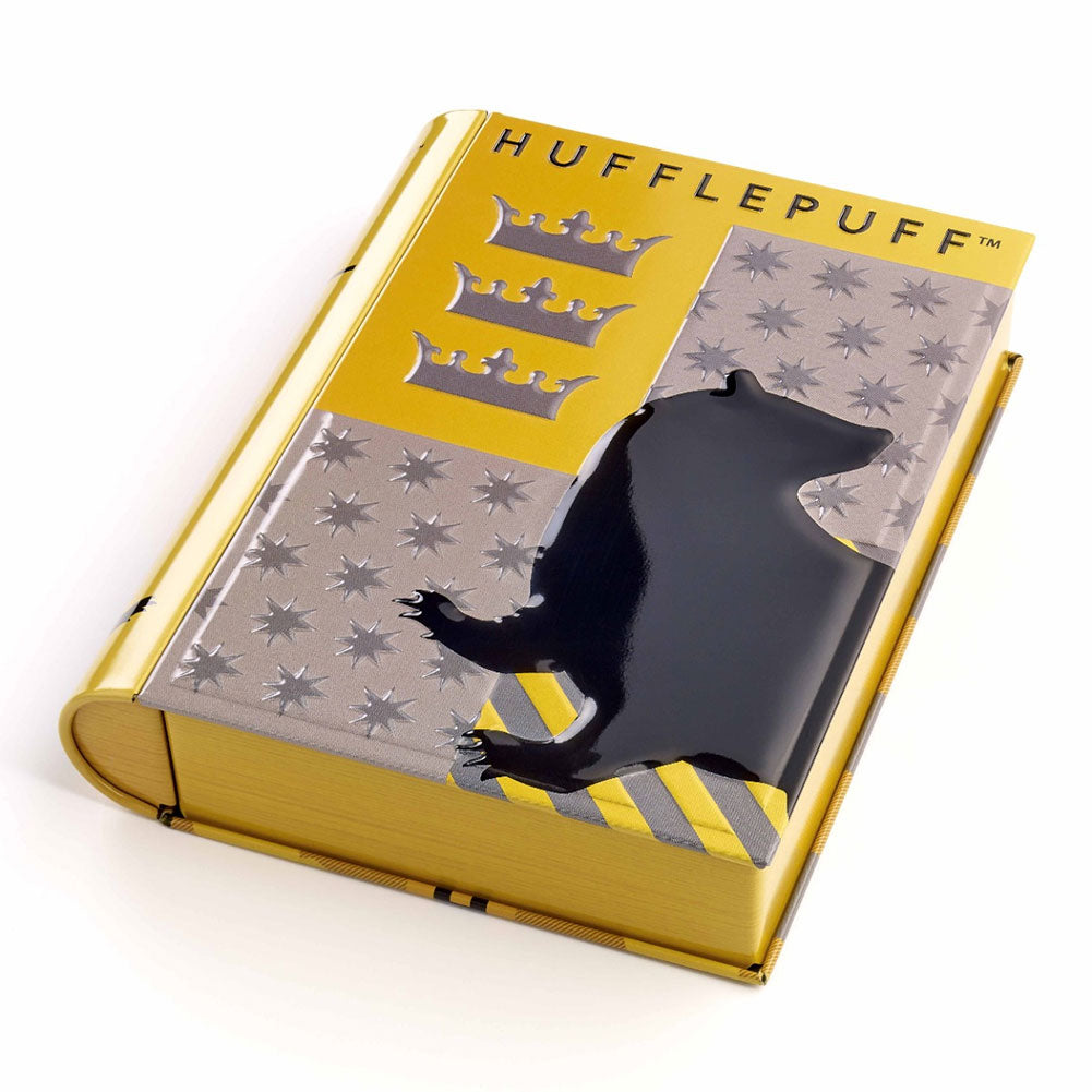 High - end Harry Potter Hufflepuff - themed Luxury Gift Tin with Accessories