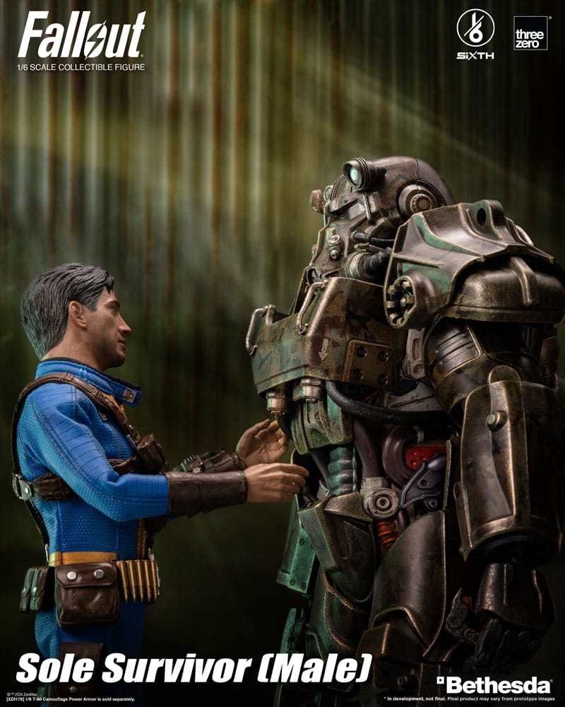 Fallout 4 Male Sole Survivor 1/6 Scale Collectible FigZero Action Figure