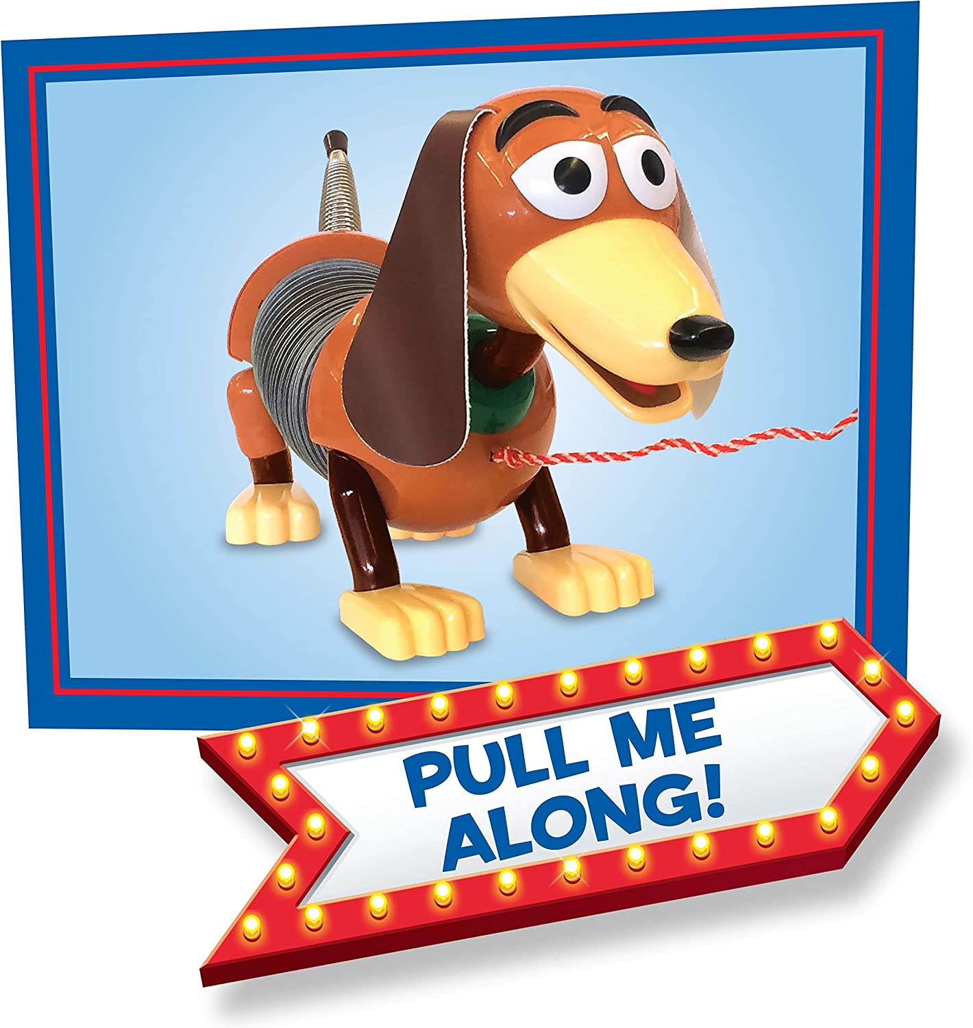 Adorable Disney Pixar Toy Story Slinky Dog Pull - Along Toy for Toddlers