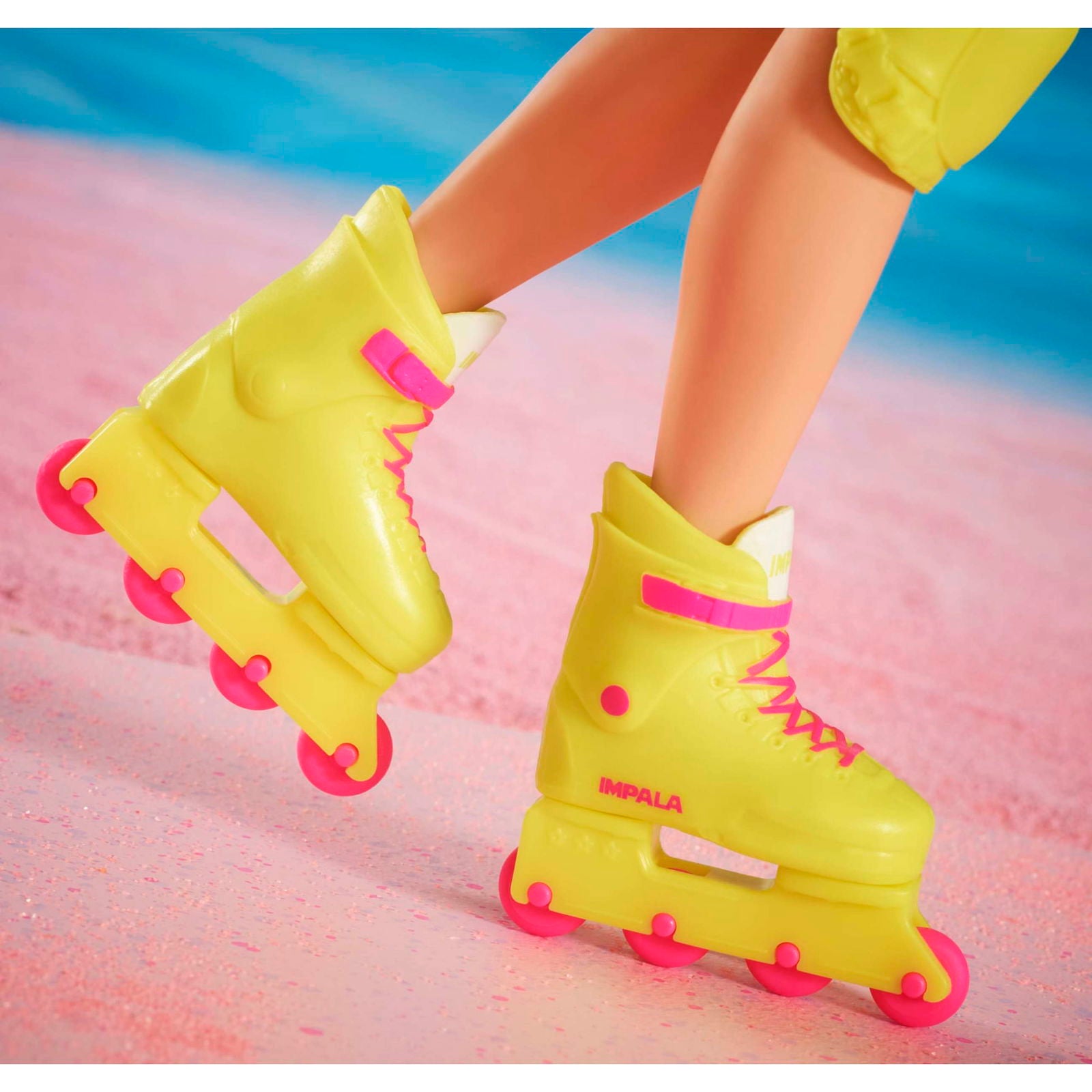Barbie The Movie Collectible Neon Roller Skating Ken Doll Toy