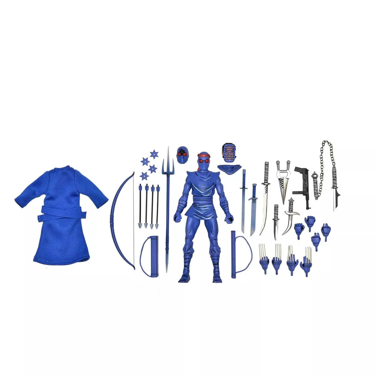 NECA Premium Collectible 7-Inch Action Figure of Foot Ninja from Mirage Comics' Teenage Mutant Ninja Turtles Series