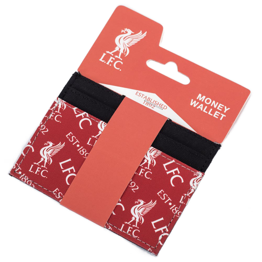 Liverpool Colorful Icon Design Canvas Card Holder for Various Cards
