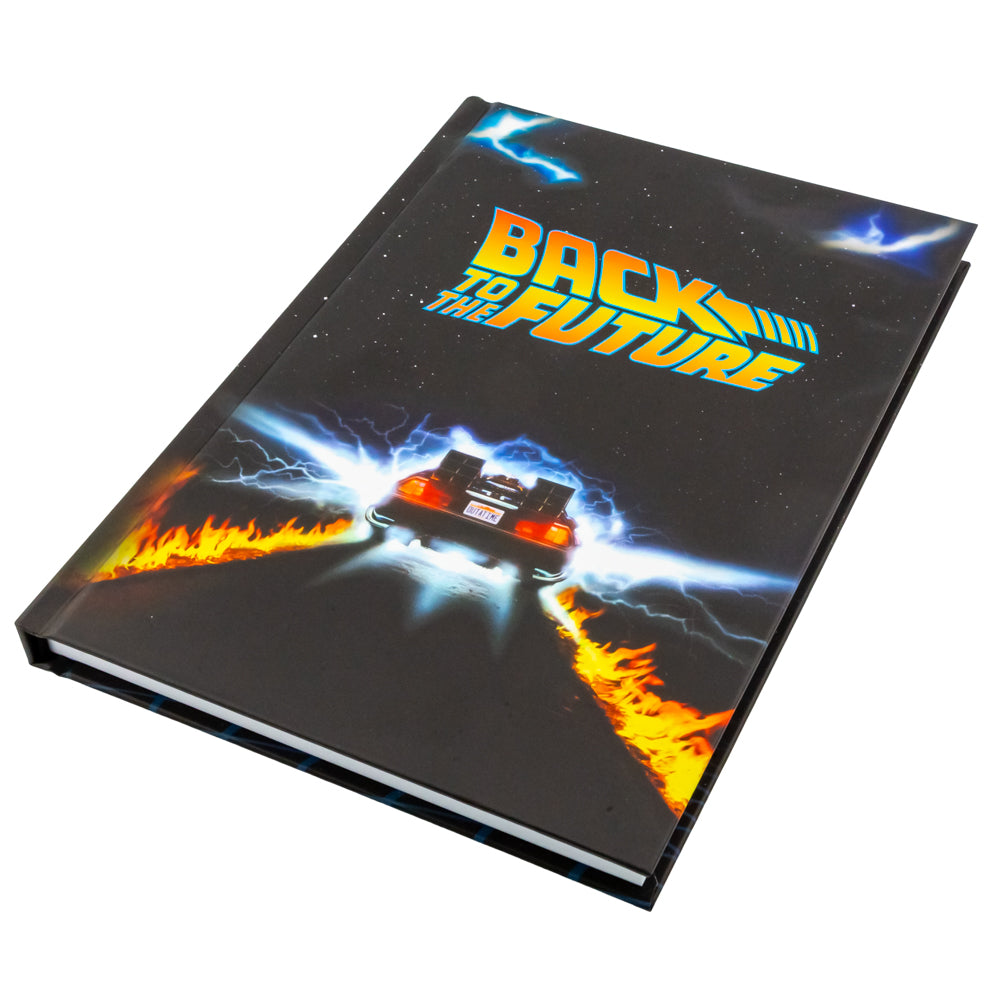 Premium Back To The Future-themed A5 Hardback Notebook