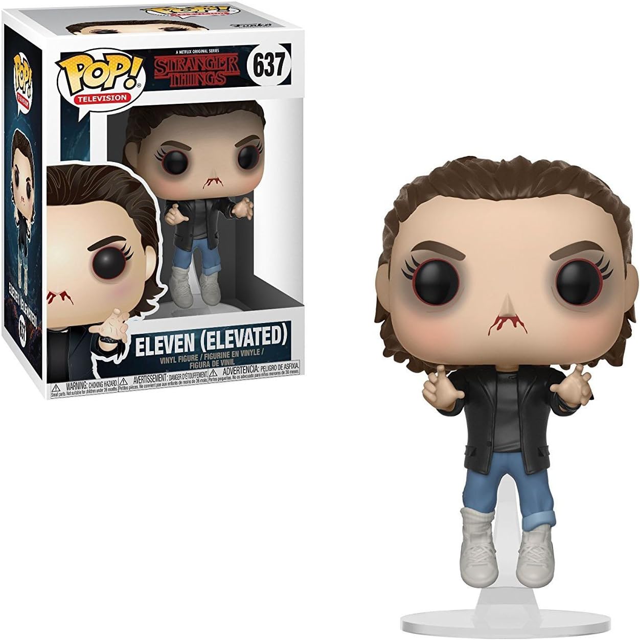 Eleven Elevated Stranger Things Collectible Funko POP! Vinyl Action Figure