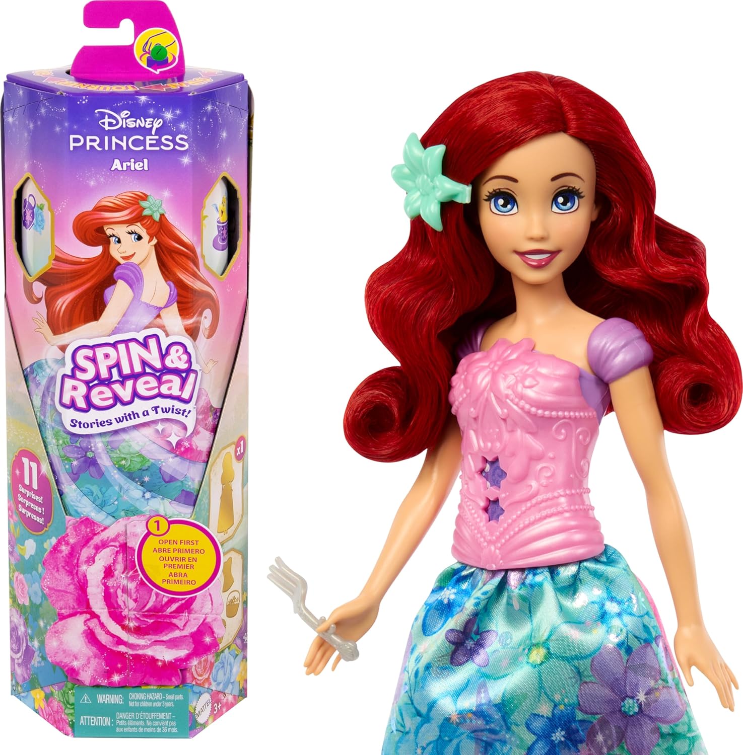 Disney Princess Ariel Spin & Reveal: A Magical Unboxing Adventure