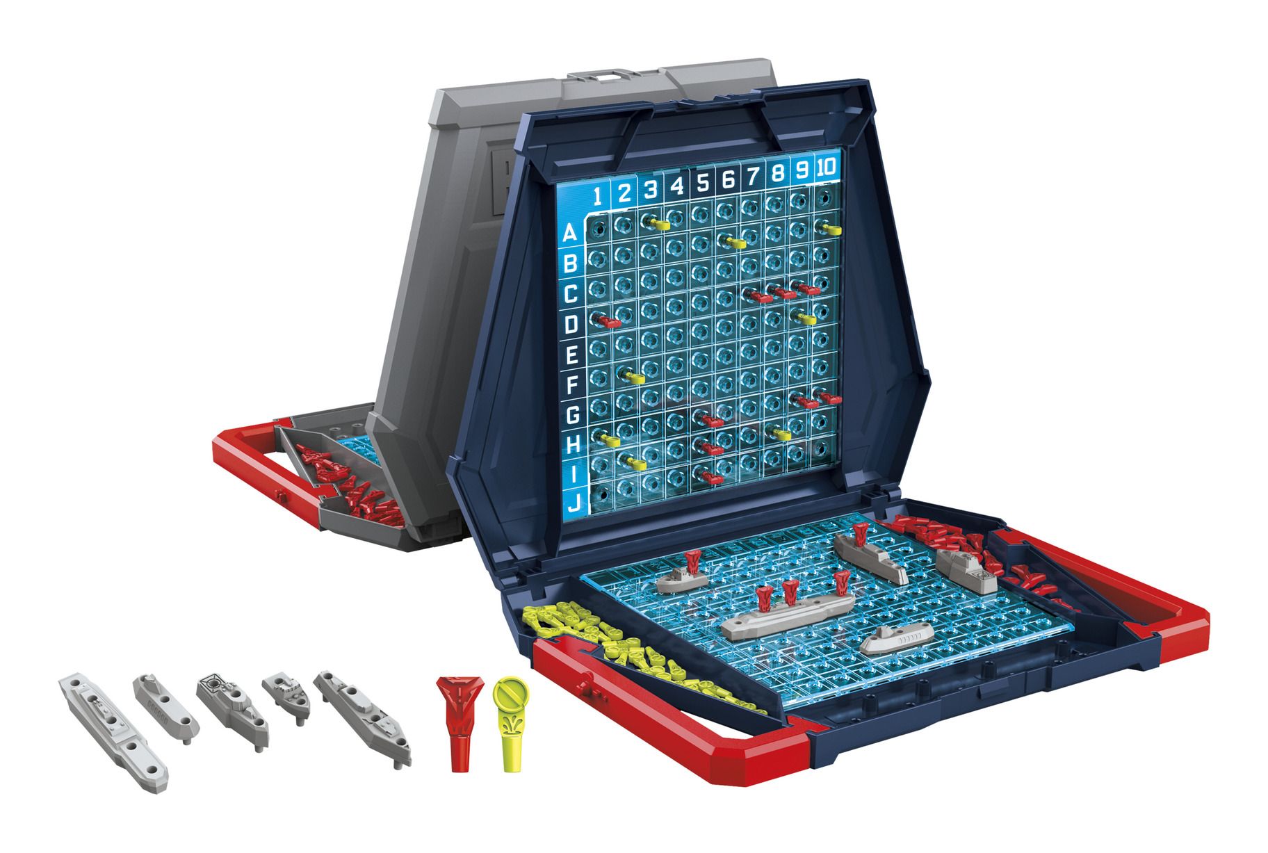 Classic Naval Battleship Board Game for Strategic Combat