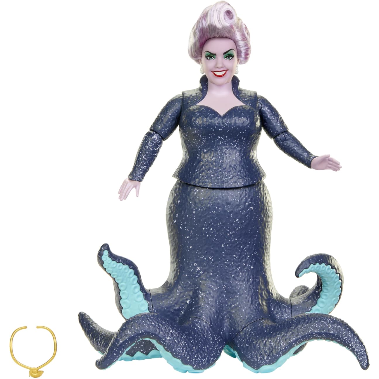 Disney The Little Mermaid Poseable Ursula Fashion Doll with Sparkle Details