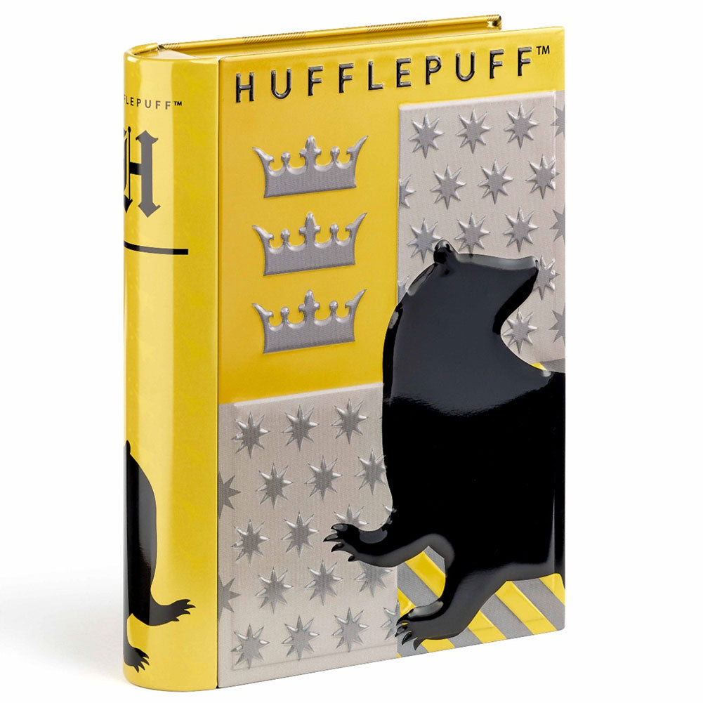 High - end Harry Potter Hufflepuff - themed Luxury Gift Tin with Accessories