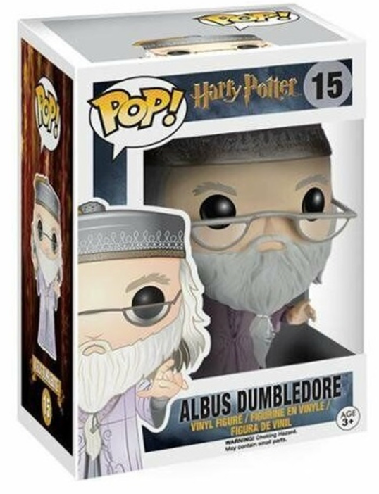 Collectible Harry Potter Funko POP! Vinyl Figure of Albus Dumbledore Holding His Magical Wand