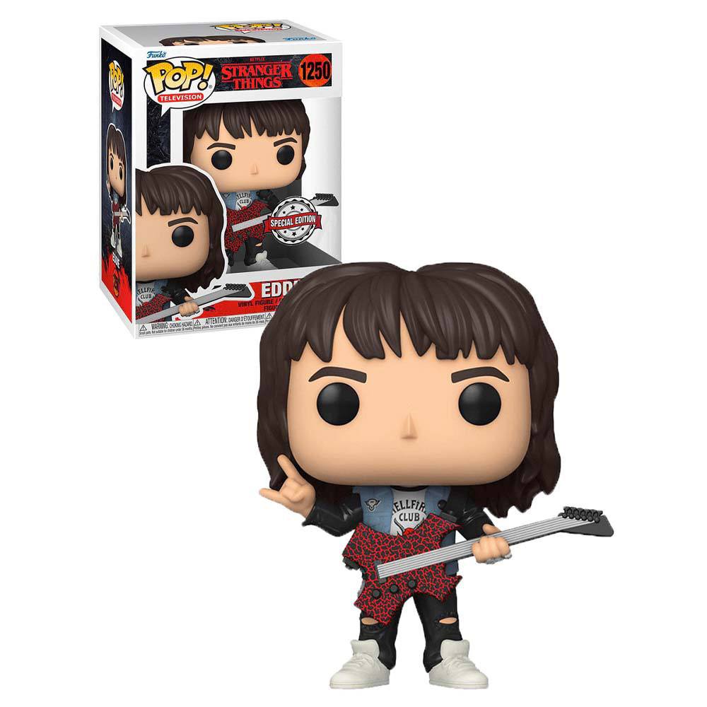 Stranger Things Special Edition Eddie with Electric Guitar Funko POP! Collectible Vinyl Figure
