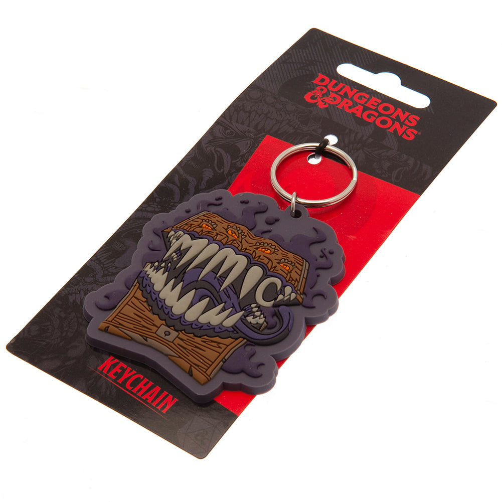 High - Quality PVC Dungeons & Dragons Themed Keyring for Key, Bag and Belt Attachment