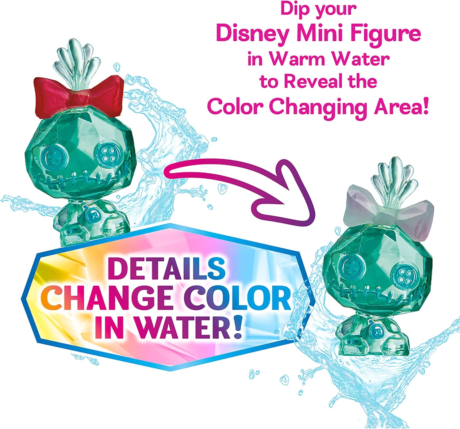 Disney Series 1 Crystal Surprise Mix & Play Collectible Capsules