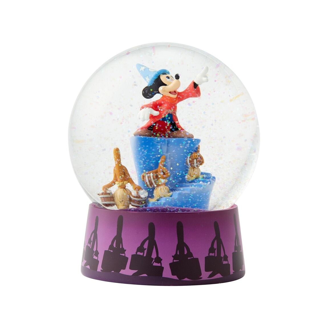 Disney Traditions Showcase Collectible Fantasia Themed Snow Globe for Adults