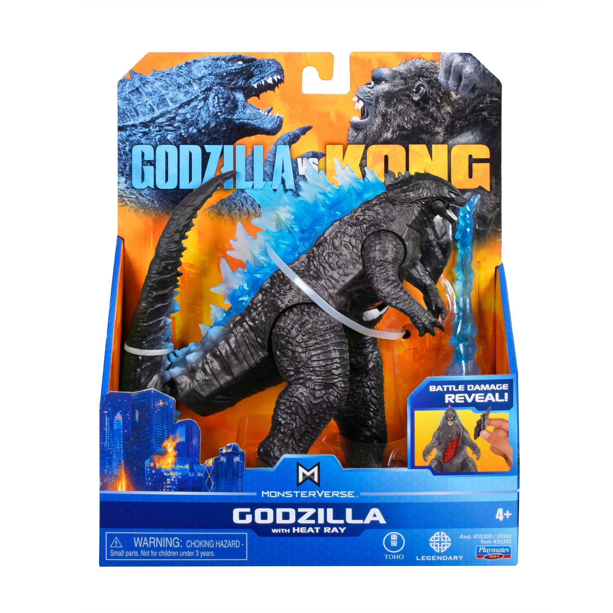 Monsterverse Godzilla Vs Kong 6 - Hollow Earth Godzilla Heat Wave Action Figure