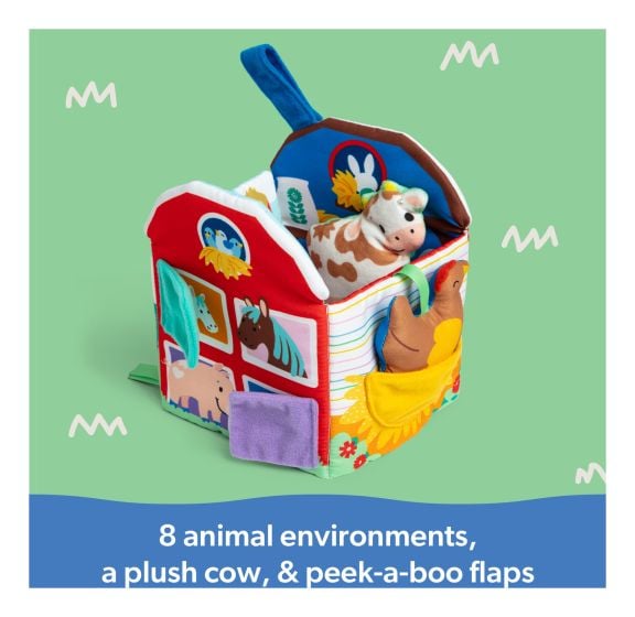 Ms Rachel's Sensory Development Farm-Themed Learning Toy for Babies