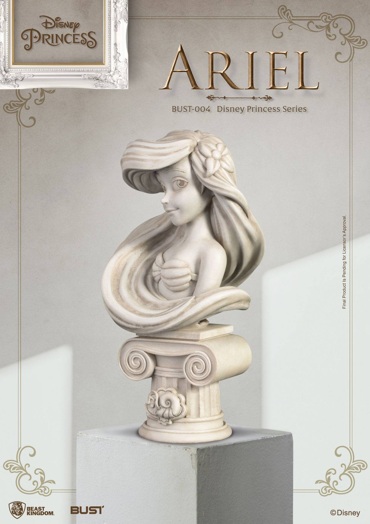 Beast Kingdom Disney Princess Ariel High - Quality Bust Statue