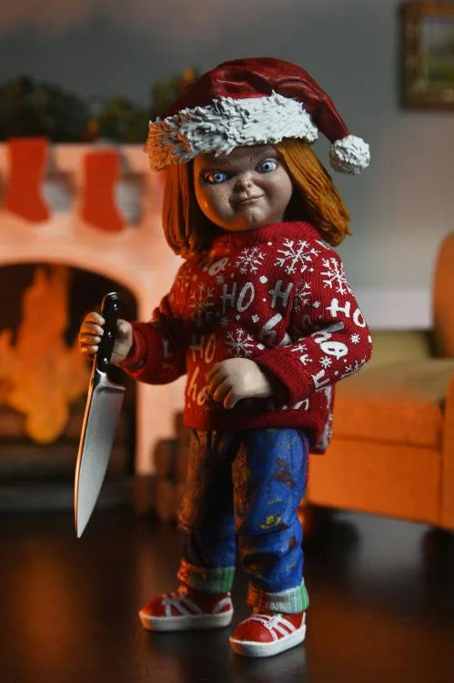 NECA Ultimate 7-Inch Chucky Action Figure (Holiday Edition) from TV Series