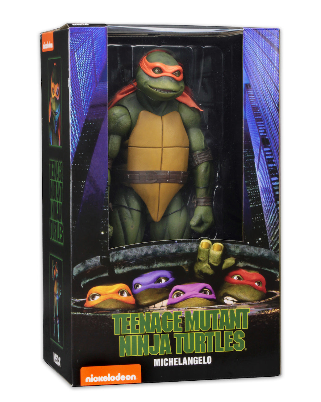 NECA 1/4 Scale Action Figure: Michelangelo from 1990 Teenage Mutant Ninja Turtles Movie