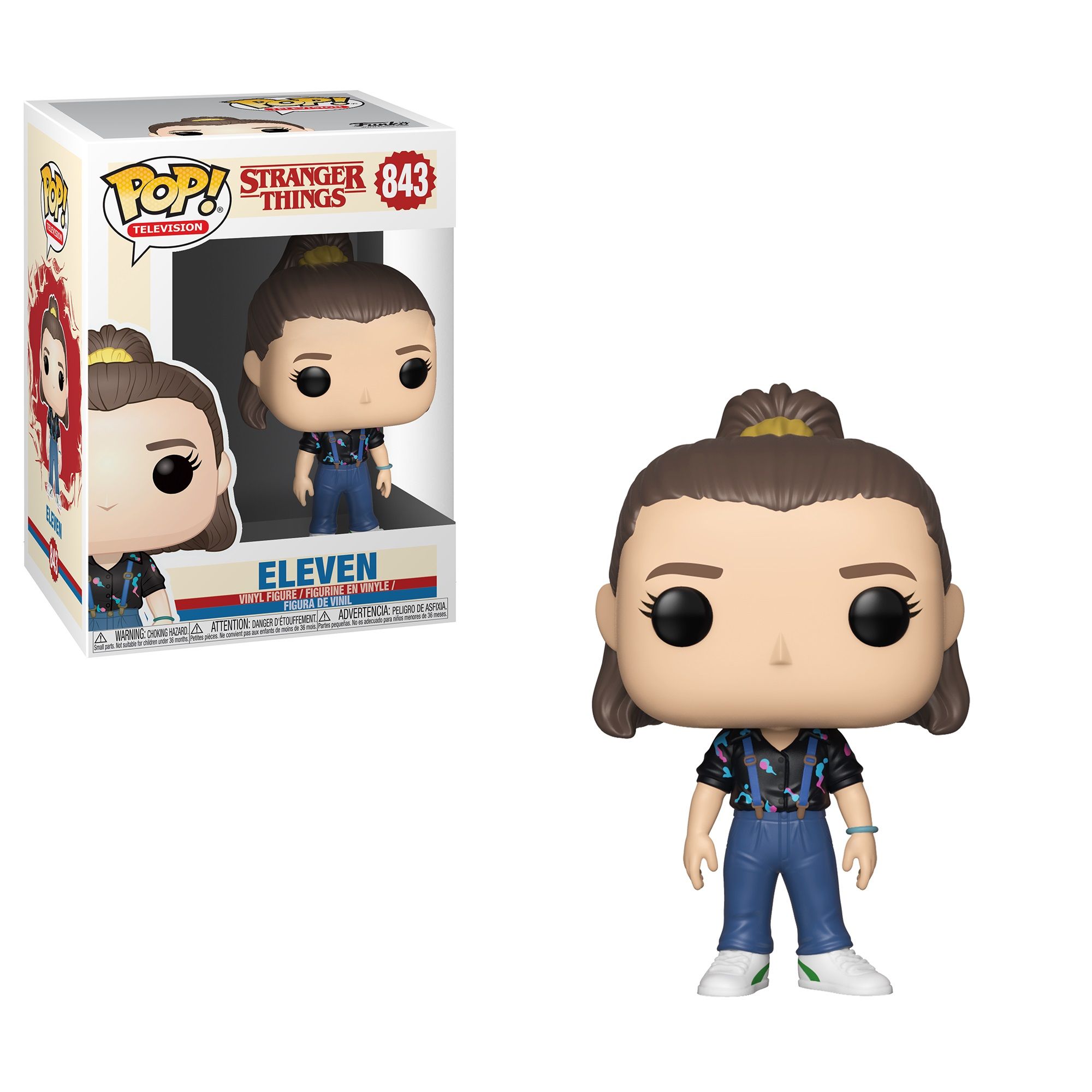 Stranger Things Season 3 Funko Pop! Vinyl Figure of Eleven with Suspenders