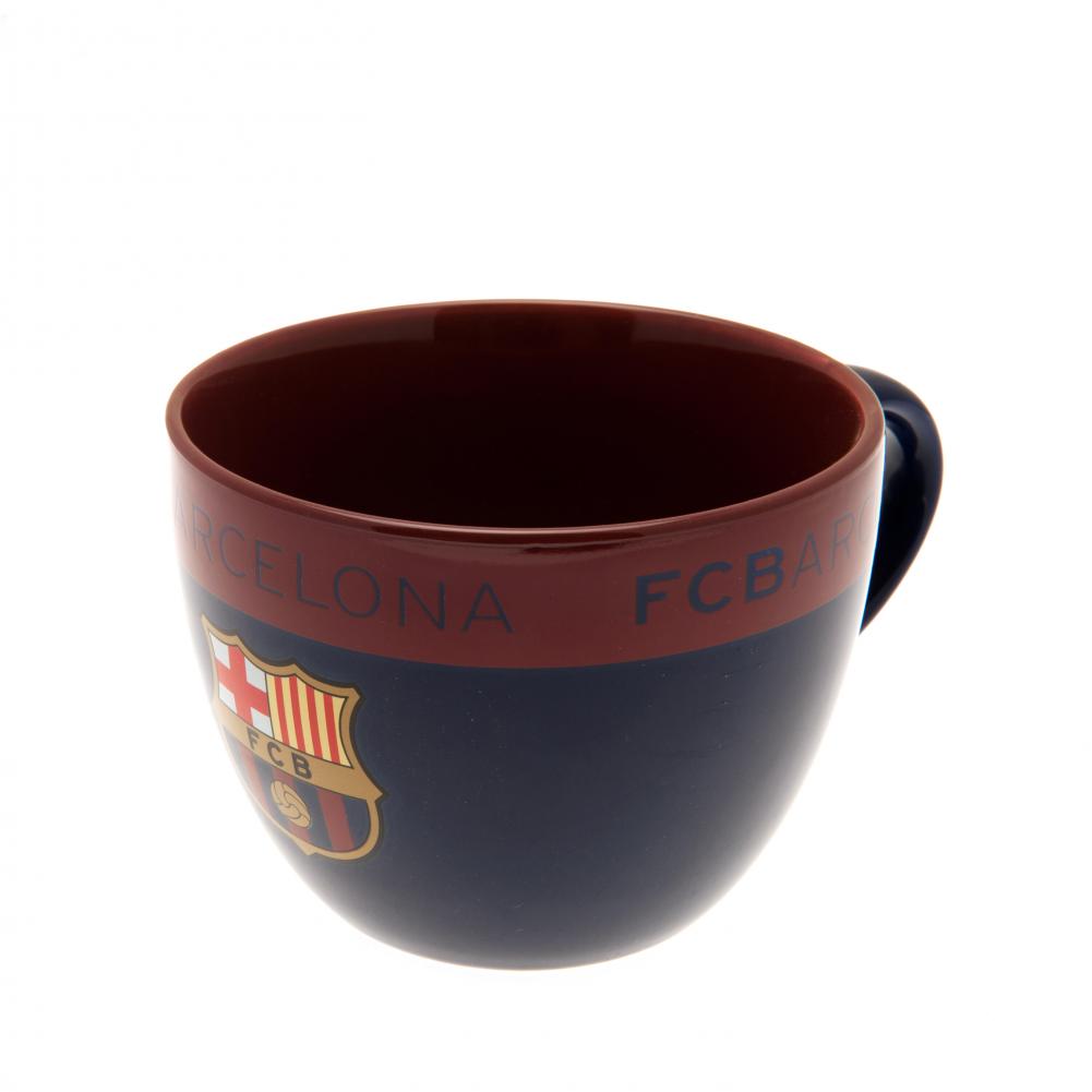 FC Barcelona Cappuccino Coffee Drinking Mug for Everyday Use