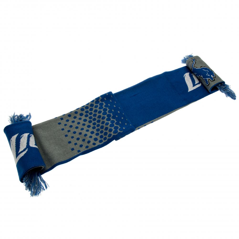 Detroit Lions Faded Jacquard Knit Scarf for Fans