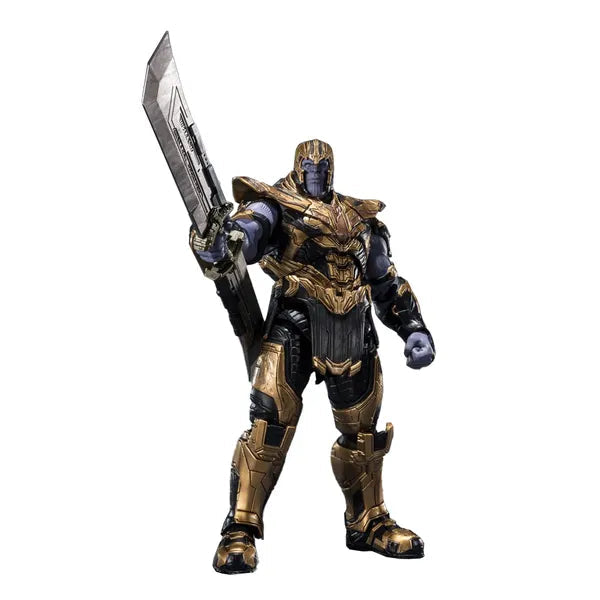 Avengers Endgame: The Infinity Saga Five Years Later (2023) S.H. Figuarts Collectible Thanos Action Figure for Marvel Fans