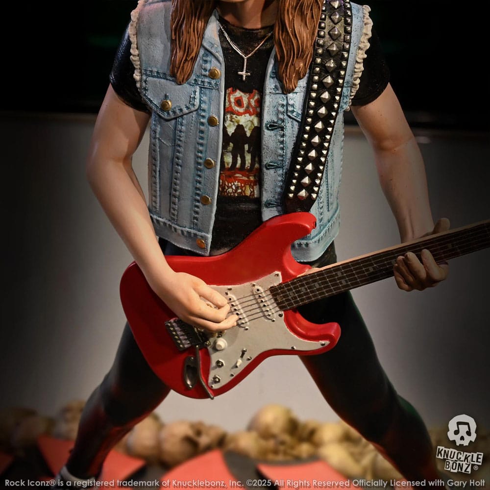 Limited Edition 1/9 Scale Exodus Rock Iconz Gary Holt Hand - crafted Statue