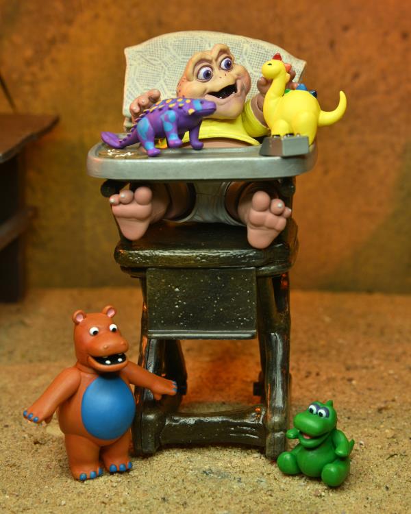 NECA Ultimate 7-Inch Scale Action Figure of Baby Sinclair from the Dinosaurs TV Series
