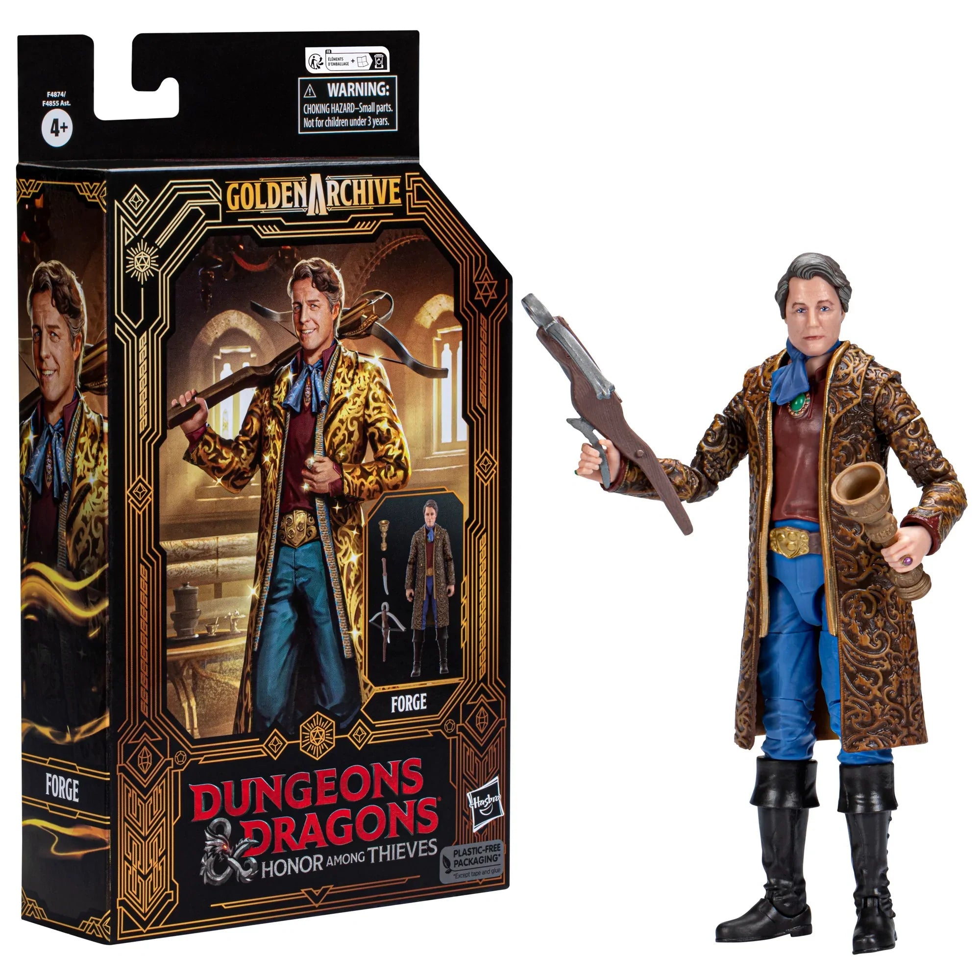 6-Inch Premium Dungeons & Dragons Golden Archive Forge Collectible Action Figure
