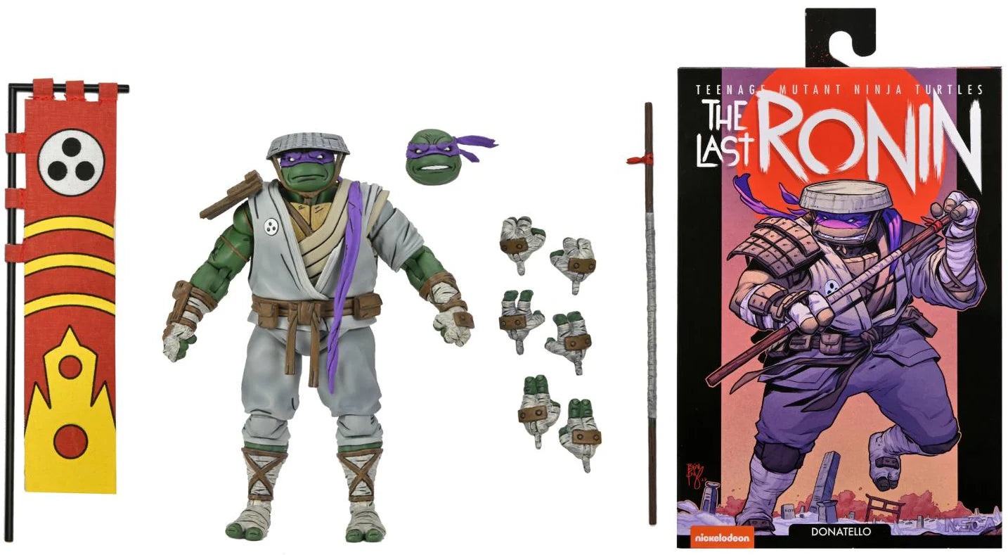 NECA 7-Inch Ultimate Donatello Action Figure from Teenage Mutant Ninja Turtles: The Last Ronin